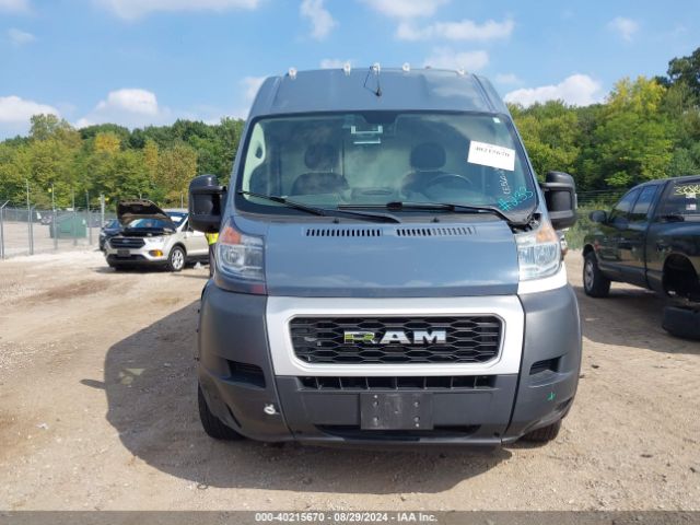 3C6URVJG2KE560233 RAM Promaster 3500 Cargo Van High Roof 159 Wb Ext