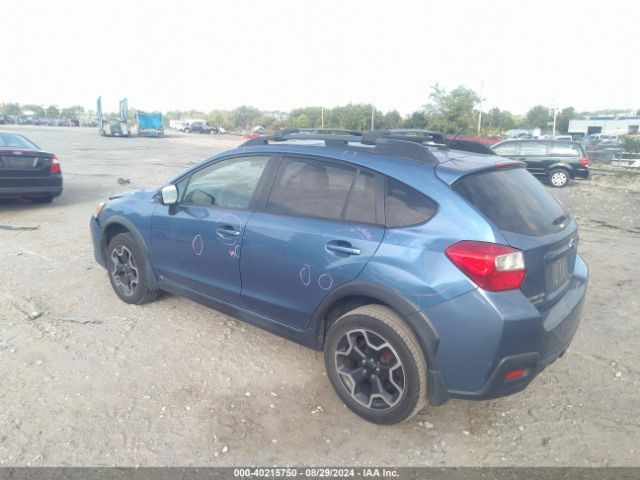 JF2GPAGC3E8249435 Subaru Xv Crosstrek 2.0i Limited