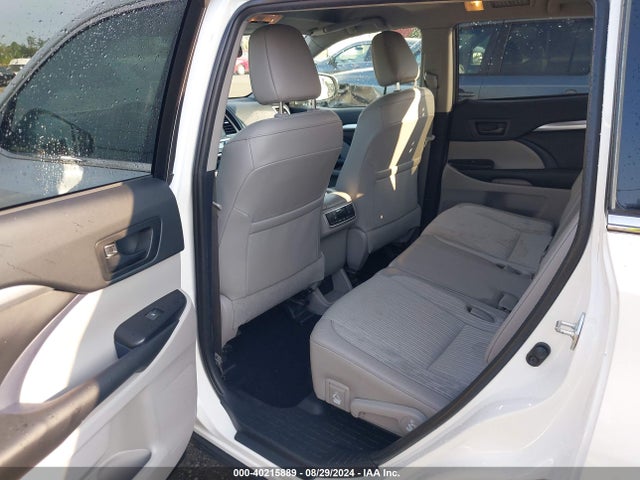 Toyota Highlander Le Plus 2019 5TDBZRFH2KS969234 Image 8