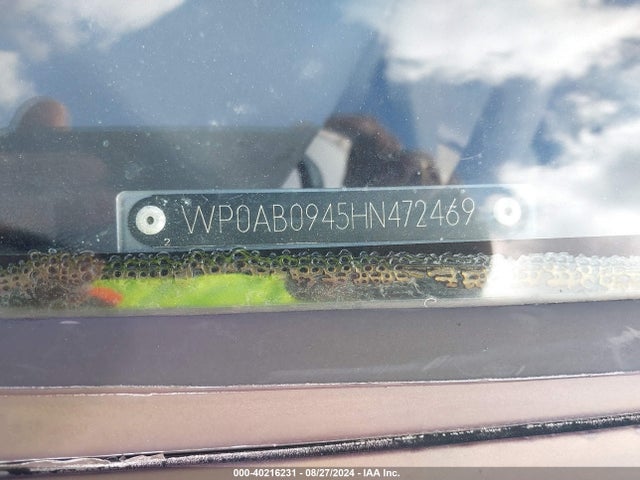 1987 PORSCHE 944 WP0AB0945HN472469 Photo 8