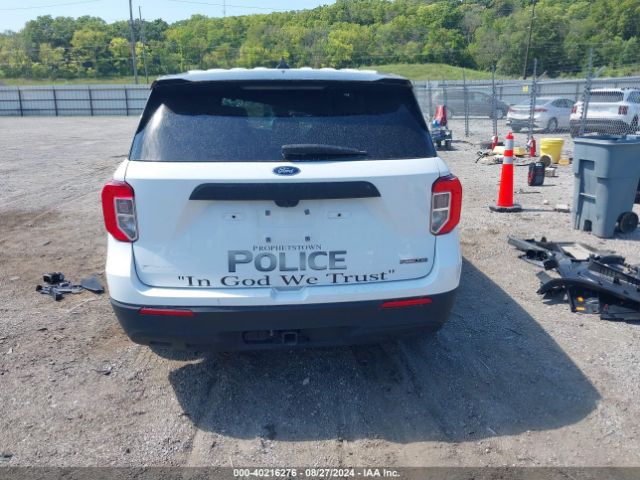 1FM5K8AB6MGA17974 Ford Police Interceptor Utility