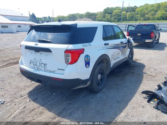 1FM5K8AB6MGA17974 Ford Police Interceptor Utility