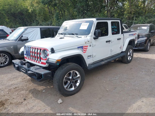 1C6HJTFG3LL122612 Jeep Gladiator Overland 4x4