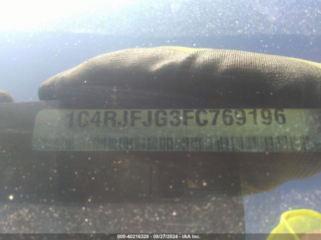 1C4RJFJG3FC769196 Jeep Grand Cherokee Summit