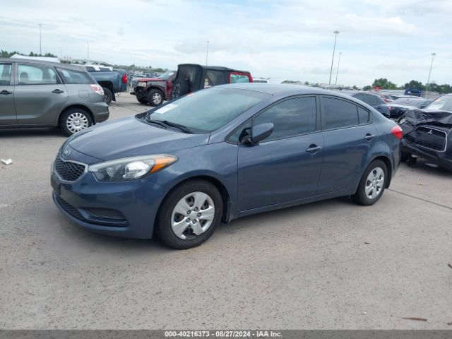 KNAFK4A68G5554119 KIA FORTE LX