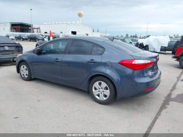 KNAFK4A68G5554119 KIA FORTE LX