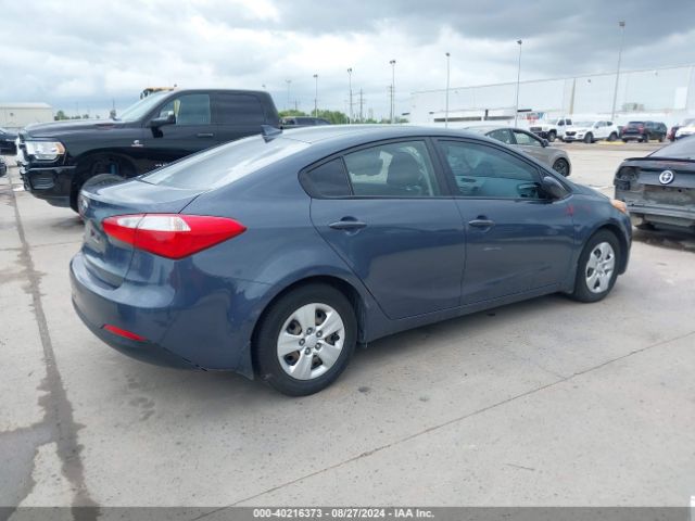 KNAFK4A68G5554119 KIA FORTE LX