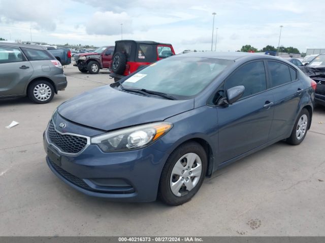 KNAFK4A68G5554119 KIA FORTE LX
