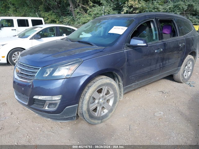 Chevrolet Traverse 1lt 2014 1GNKRGKD6EJ242677 Image 2