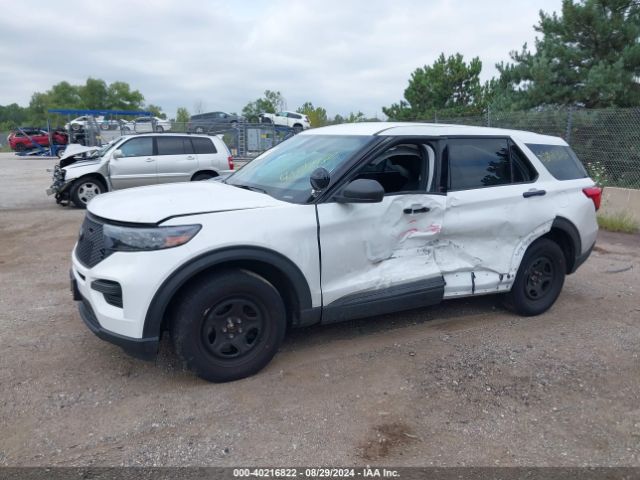 1FM5K8AB2PGA35120 Ford Police Interceptor Utility