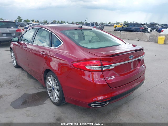 Ford Fusion Platinum 2018 3FA6P0K92JR145839 Image 3