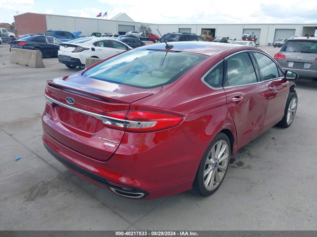 Ford Fusion Platinum 2018 3FA6P0K92JR145839 Image 4
