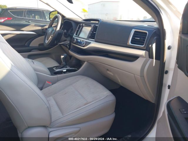 5TDZZRFH5KS348391 Toyota Highlander Le Plus