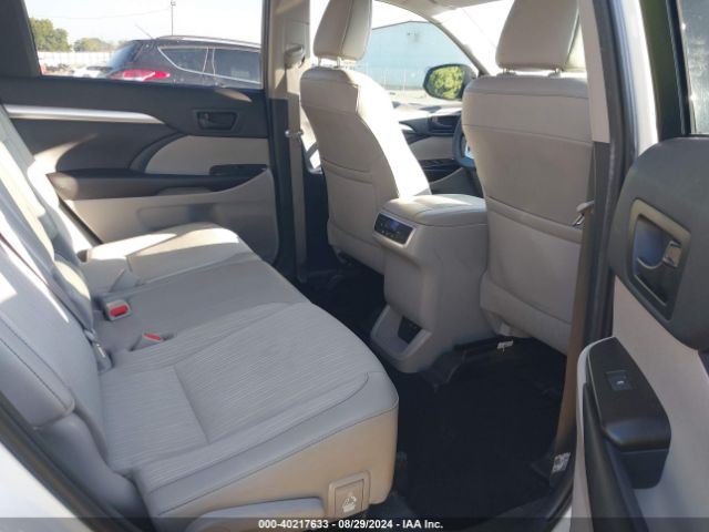 5TDZZRFH5KS348391 Toyota Highlander Le Plus