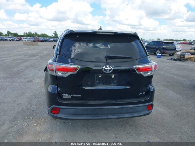Toyota Highlander Xle V6 2016 5TDKKRFH3GS134643 Image 16