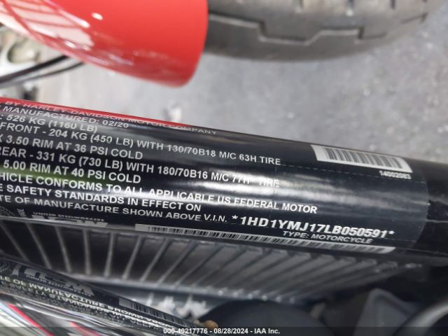 2020 HARLEY-DAVIDSON FLSB 1HD1YMJ17LB050591 Photo 9
