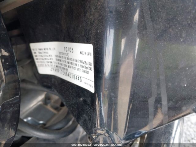 2006 YAMAHA XV1700 JYAVP17E66A018445 Photo 9