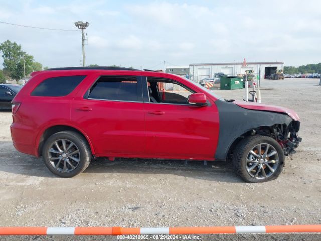 1C4RDHDG6JC261490 Dodge Durango Gt Rwd