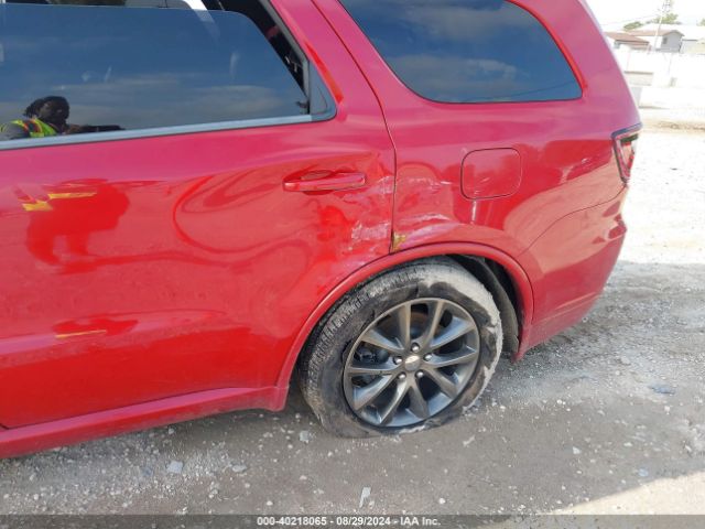 1C4RDHDG6JC261490 Dodge Durango Gt Rwd