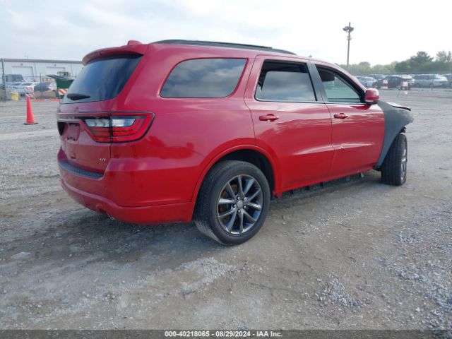 1C4RDHDG6JC261490 Dodge Durango Gt Rwd