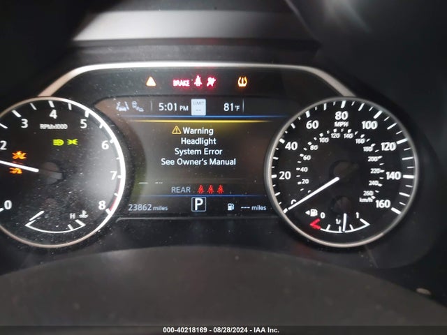 5N1AZ2CJ7PC115046 Nissan Murano Sl Fwd