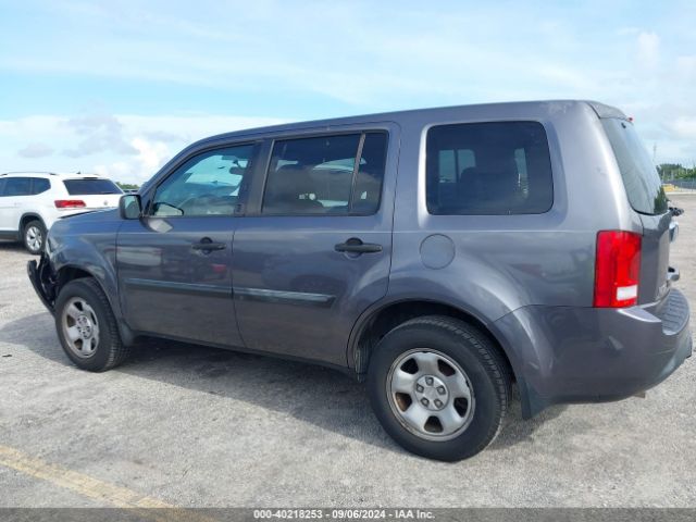 5FNYF3H20FB021658 Honda PILOT LX