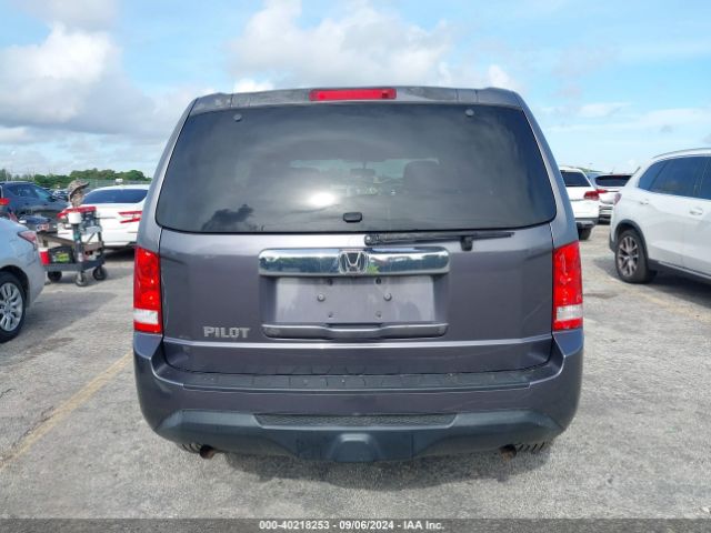5FNYF3H20FB021658 Honda PILOT LX