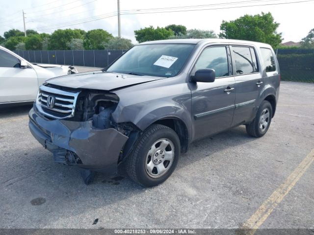 5FNYF3H20FB021658 Honda PILOT LX