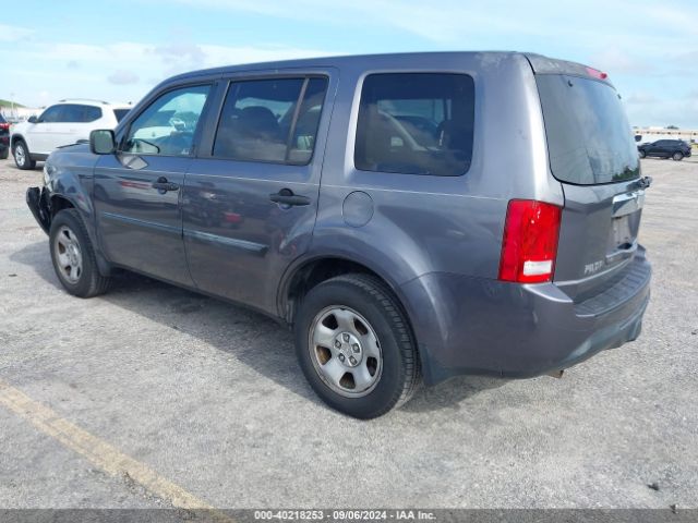 5FNYF3H20FB021658 Honda PILOT LX