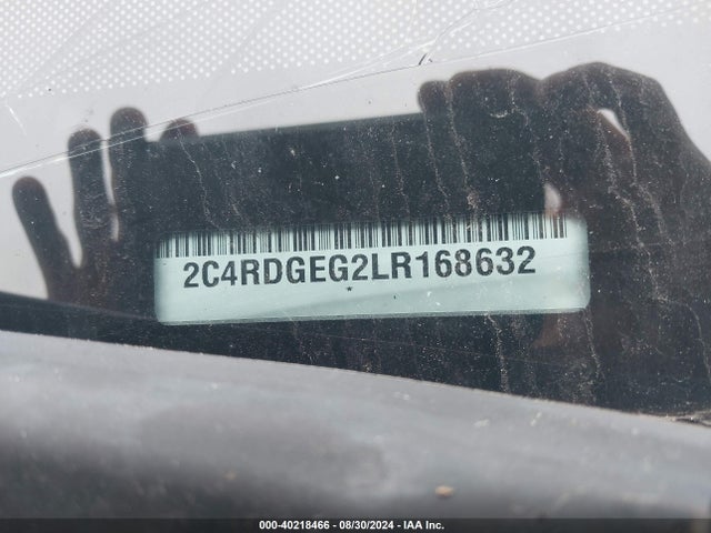 Dodge Grand Caravan Gt 2020 2C4RDGEG2LR168632 Image 9