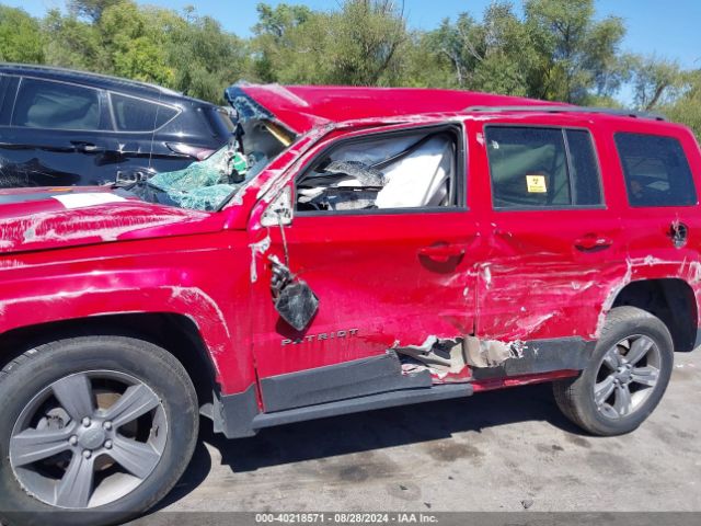 1C4NJRBB5GD709810 Jeep Patriot Sport Se