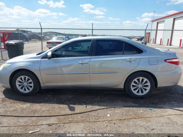 4T1BD1FK0HU212795 Toyota Camry Hybrid Le