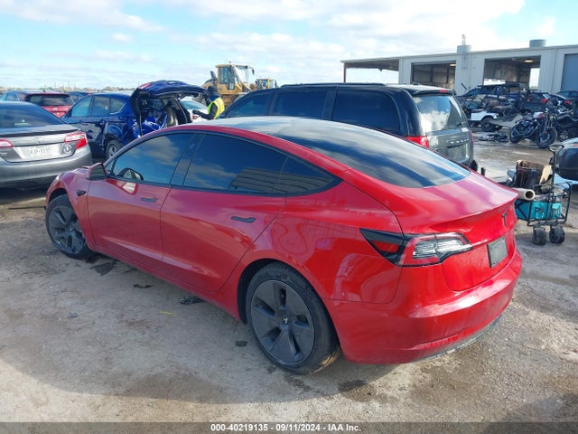 2022 TESLA MODEL 3 5YJ3E1EAXNF320778 Photo 2