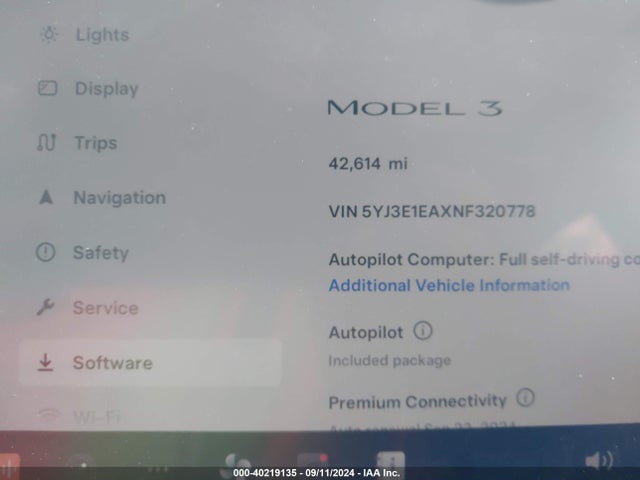 2022 TESLA MODEL 3 5YJ3E1EAXNF320778 Photo 6