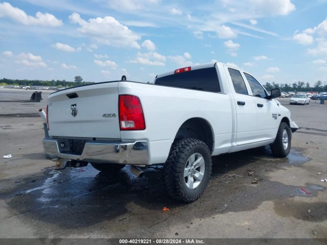 1C6RR7FT3KS720463 RAM 1500 Classic Tradesman Quad Cab 4x4 6'4 Box