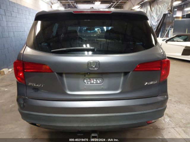5FNYF6H53GB009162 Honda Pilot Ex-l