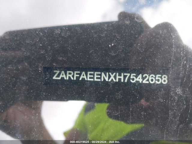 ZARFAEENXH7542658 Alfa Romeo Giulia Ti Awd