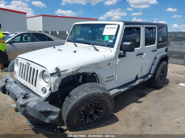 1C4BJWDG9HL574381 Jeep Wrangler Unlimited Sport 4x4