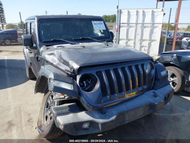 1C4HJXDN6JW200720 Jeep Wrangler Unlimited Sport 4x4