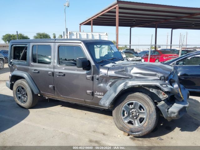 1C4HJXDN6JW200720 Jeep Wrangler Unlimited Sport 4x4