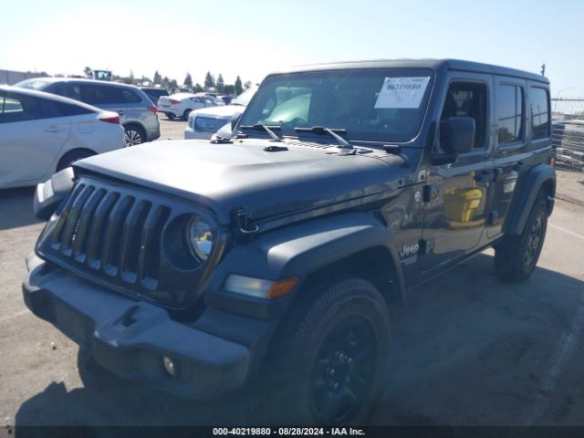 1C4HJXDN6JW200720 Jeep Wrangler Unlimited Sport 4x4