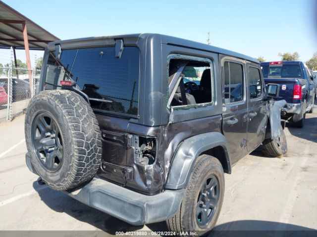 1C4HJXDN6JW200720 Jeep Wrangler Unlimited Sport 4x4