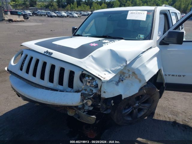 1C4NJRBB3GD786370 Jeep Patriot Sport Se