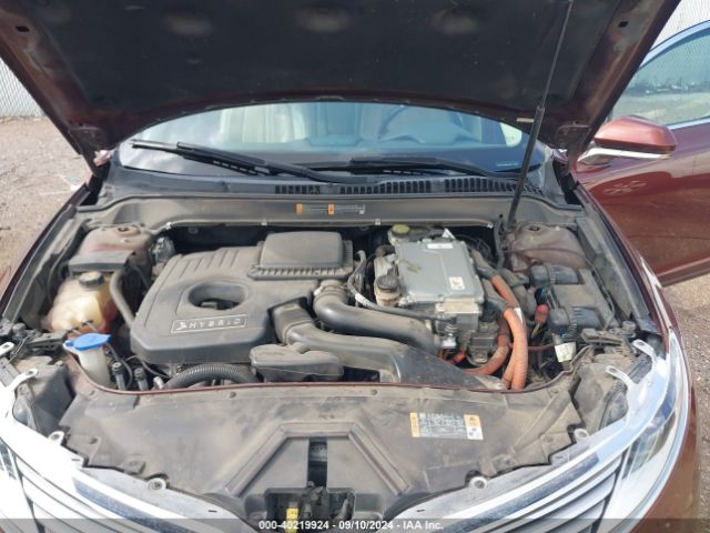 3LN6L2LU1FR603247 Lincoln MKZ HYBRID
