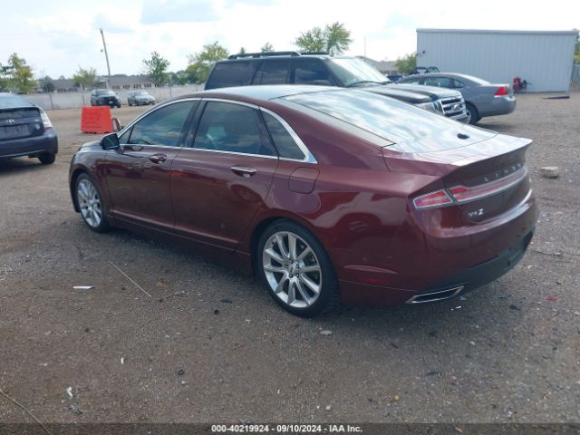 3LN6L2LU1FR603247 Lincoln MKZ HYBRID