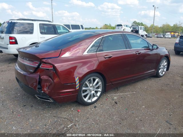 3LN6L2LU1FR603247 Lincoln MKZ HYBRID
