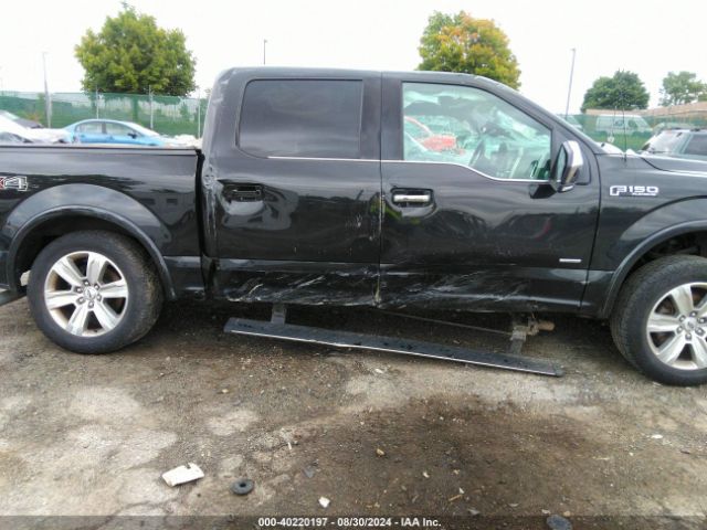 1FTEW1EG9FFC38631 Ford F-150 Platinum