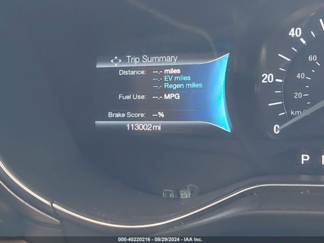 3FA6P0LU7JR208906 Ford Fusion Hybrid Se