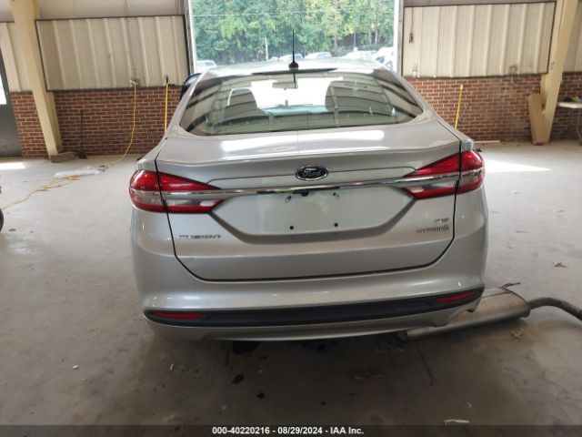 3FA6P0LU7JR208906 Ford Fusion Hybrid Se