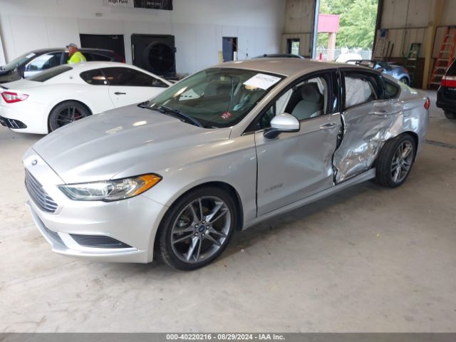 3FA6P0LU7JR208906 Ford Fusion Hybrid Se